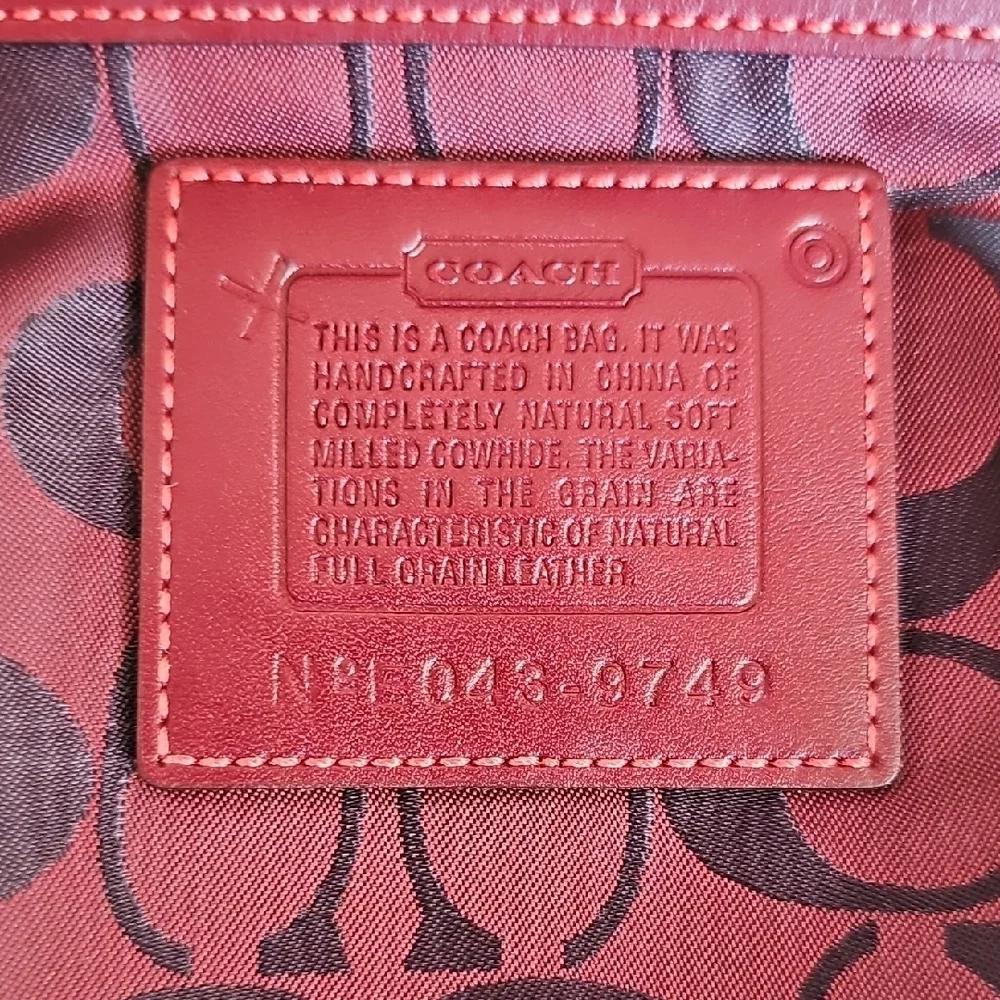 Coach Vintage Rare 2004 Soho Dowel Top Leather Satchel Limited Edition - Picture 7 of 15